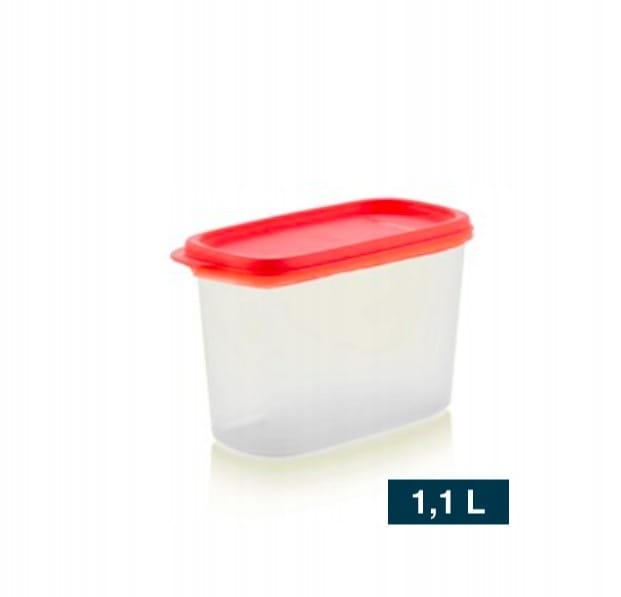 Tupperware Always Loose 1,1 L Rot
