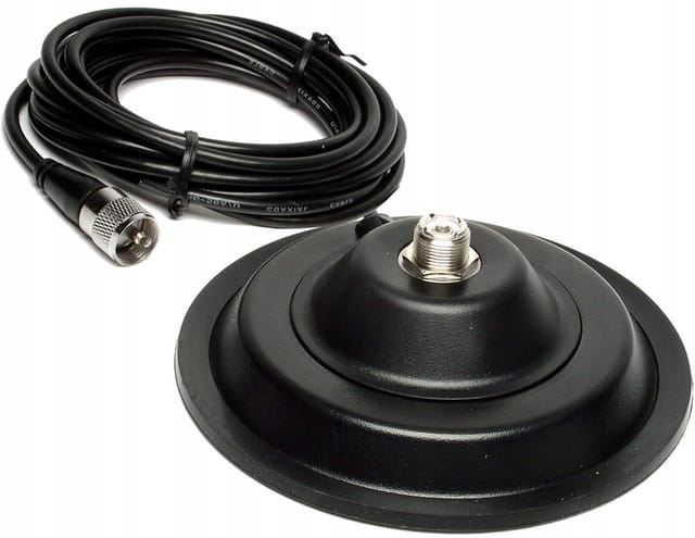 Magnetfuß. Magnet Für Cb-pl-antenne, 145 Mm, 4 M Kabel