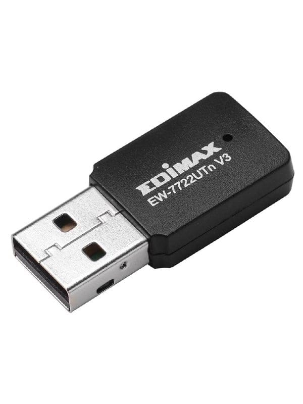 Edimax EW-7722UTn V3 N300 Wi-Fi 4 Mini USB Adapter