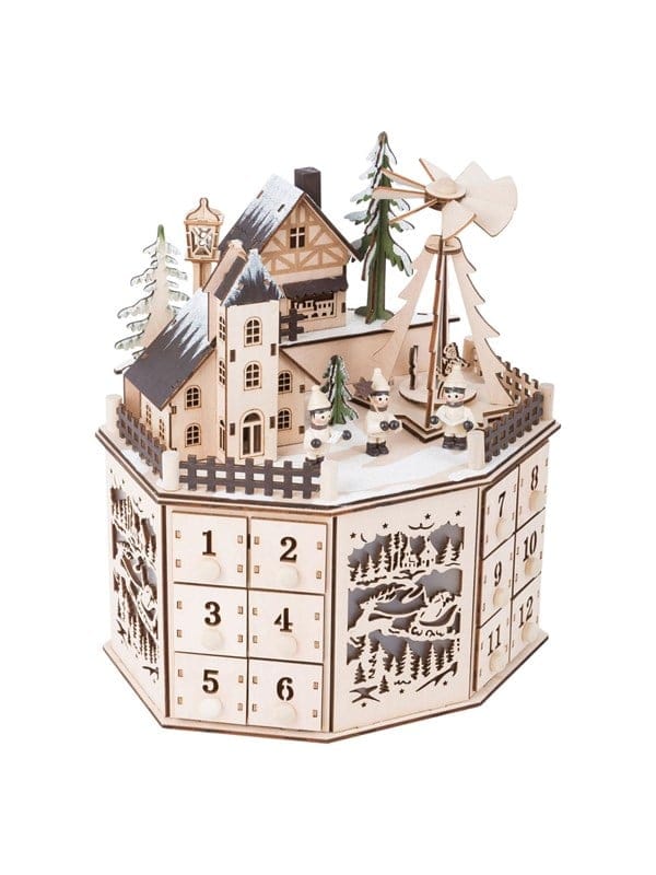 Small Foot - Wooden Advent Calendar Christmas Land