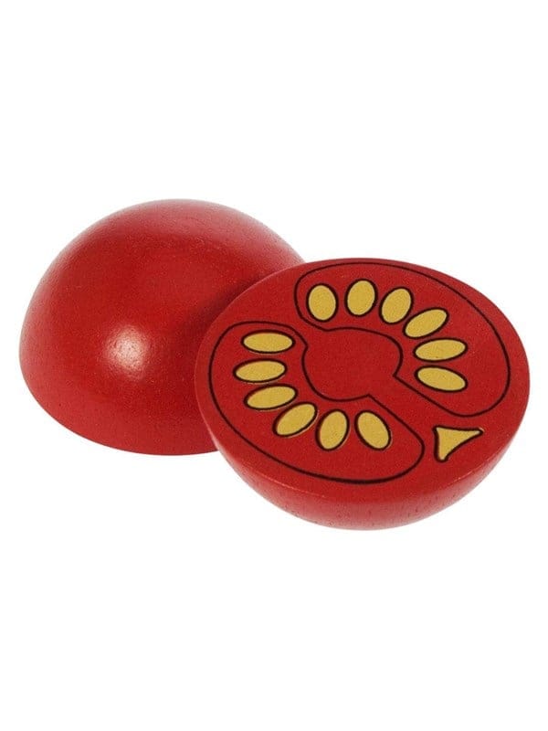 Bigjigs Wooden Half Tomato per piece