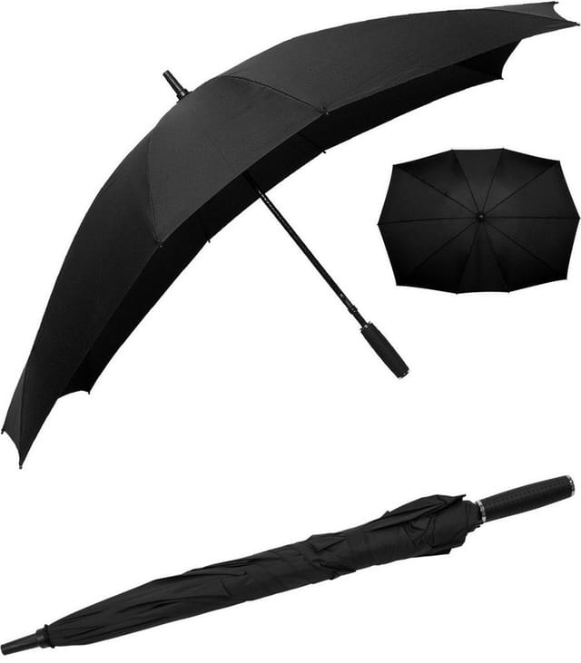 Falcone Duo Umbrella - 148 cm - Black