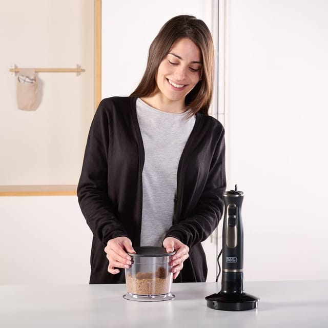 Black & Decker Stabmixer Hand Blender 800W Black Accessories - 800 W