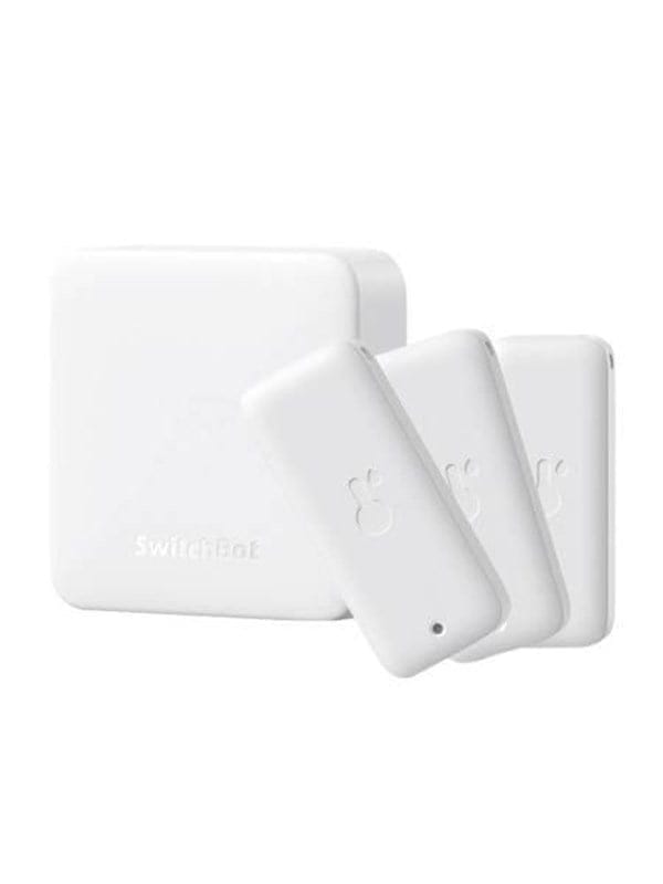 SwitchBot Set Smart remote control Hub + 3x Thermo-Hygrometer Hub Mini
