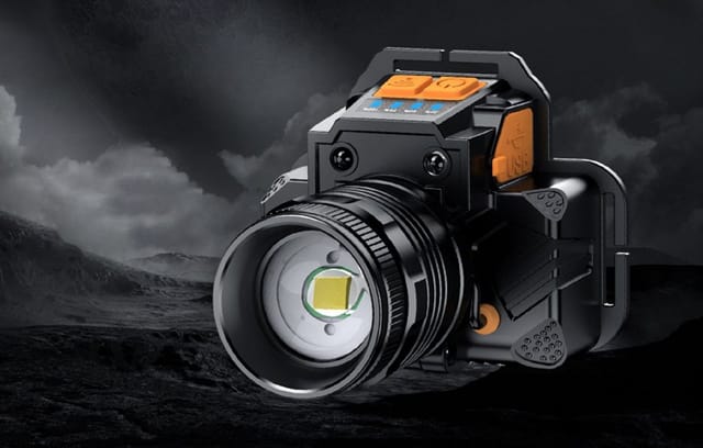 Superfire Headlight HL58 350lm USB