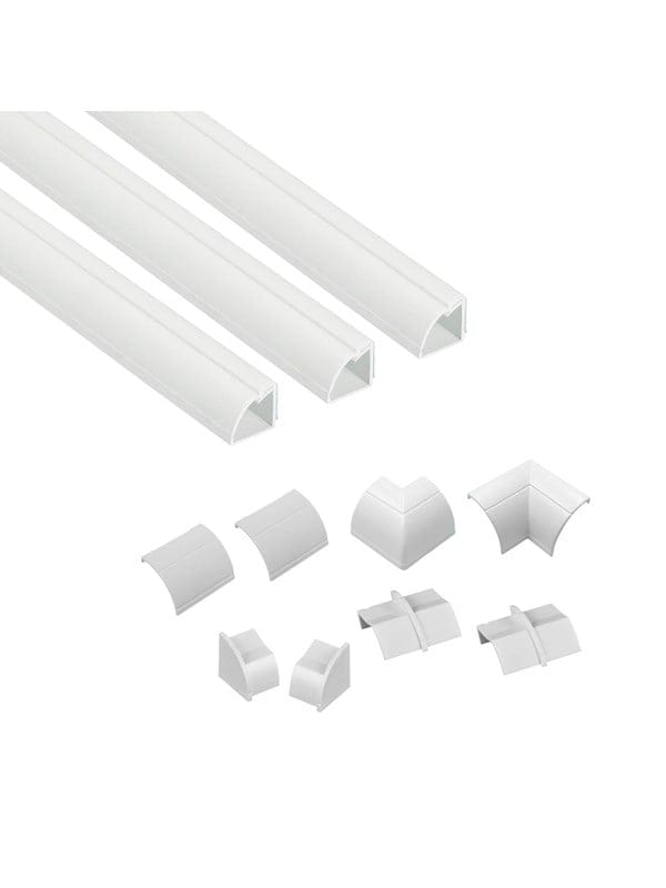 D-LINE Cable duct kit 22x22mm 3x Cable duct/Accessories 1.0m