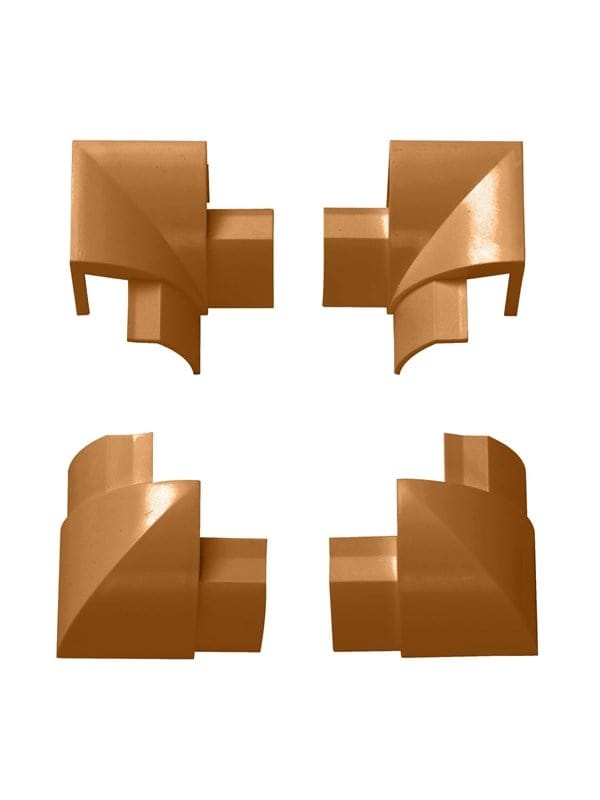 D-LINE Splitter Contact Square Circular 4 parts (oak)