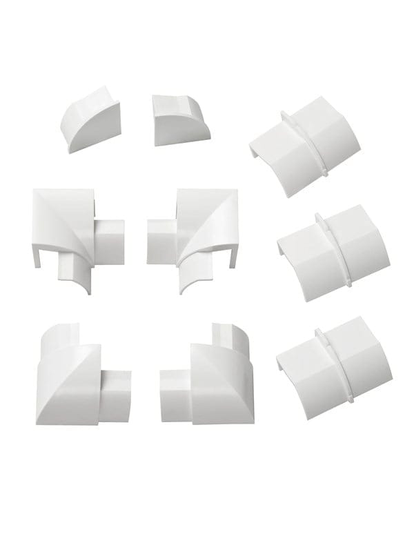 D-LINE Adapter Kit 22x22mm 9 Pieces White