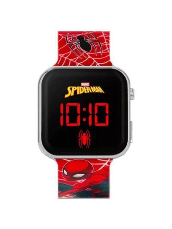 Peers Hardy - Marvel Spider-Man LED with Silicone Strap - Uhr