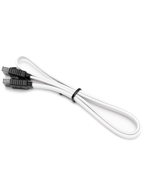 DUTZO SATA-kabel - Weiß - 0.5 m - Gerader Verbinder