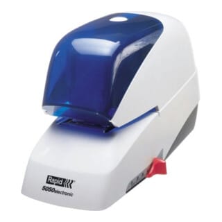 Rapid Supreme Elektroheftgerät 5050e kontaktlos Weiß/Blau
