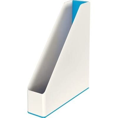 Leitz WOW Stehsammler Duo Colour Blau