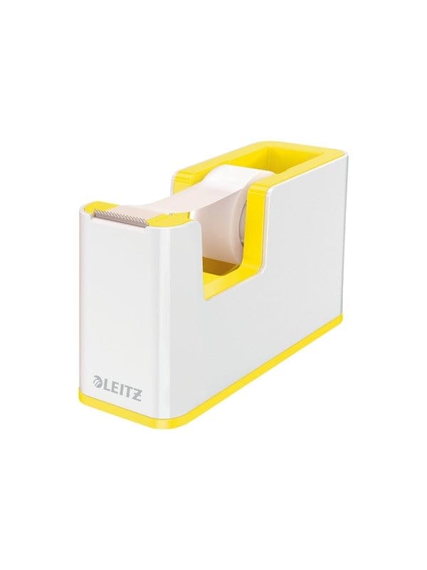 Leitz WOW Klebeband-Tischabroller Duo Colour Gelb
