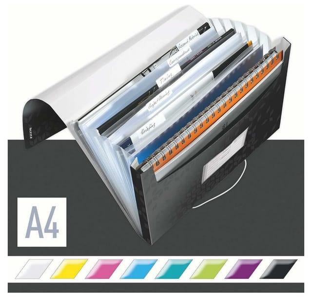 Leitz WOW Projektmappe Schwarz
