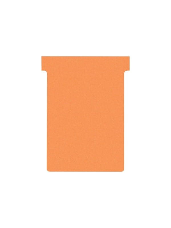 Nobo T-Karten - Größe 3 Orange