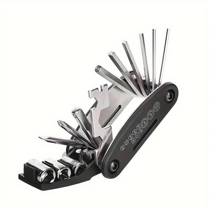Fahrrad Multitool Funktionswerkzeug Reparatur 16in1 faltbar E-Bike Wohnmobil Bild 4