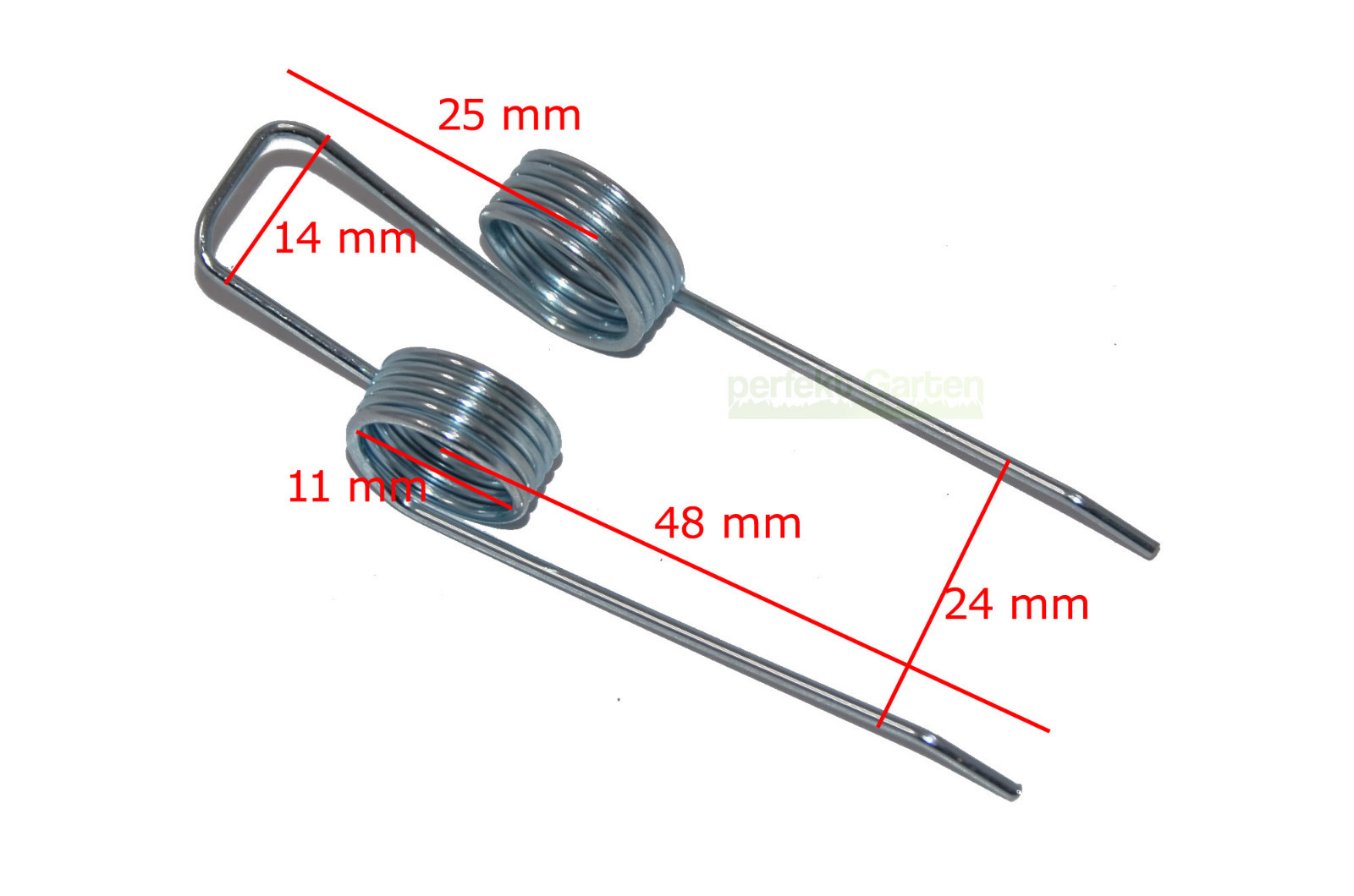 2X Feder Vertikutierfeder Wolfgarten UV-EFF UL33E UL33ED UL33EMD UL 33 E ED EMD
