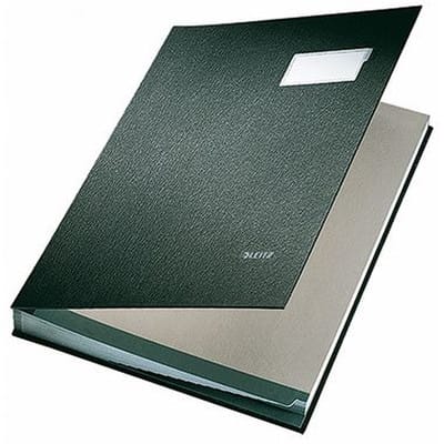 Leitz - classification folder - 20 parts - for A4 - tabbed - black