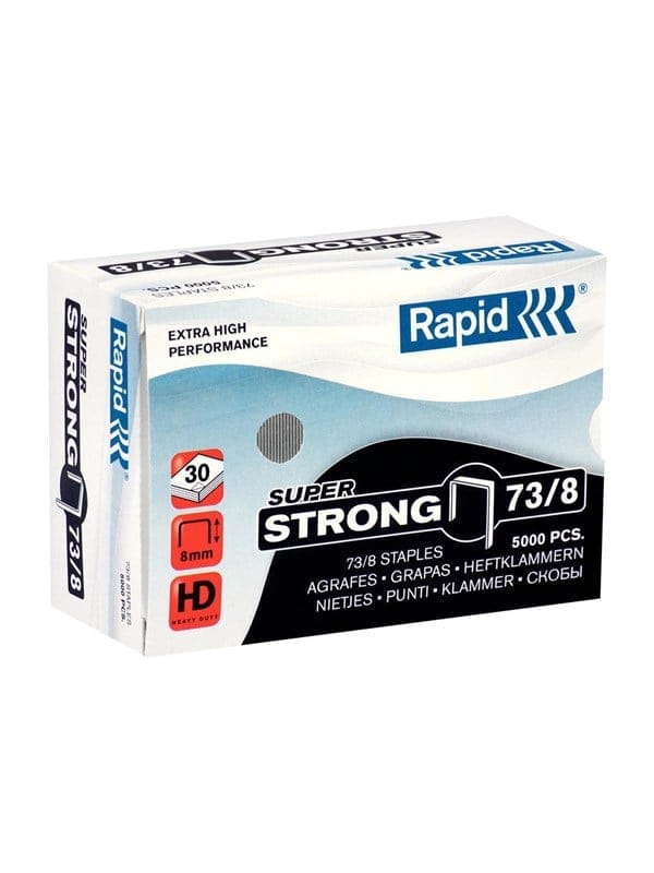 Rapid Super Strong - staples - 73/8 - 8 mm - pack of 5000
