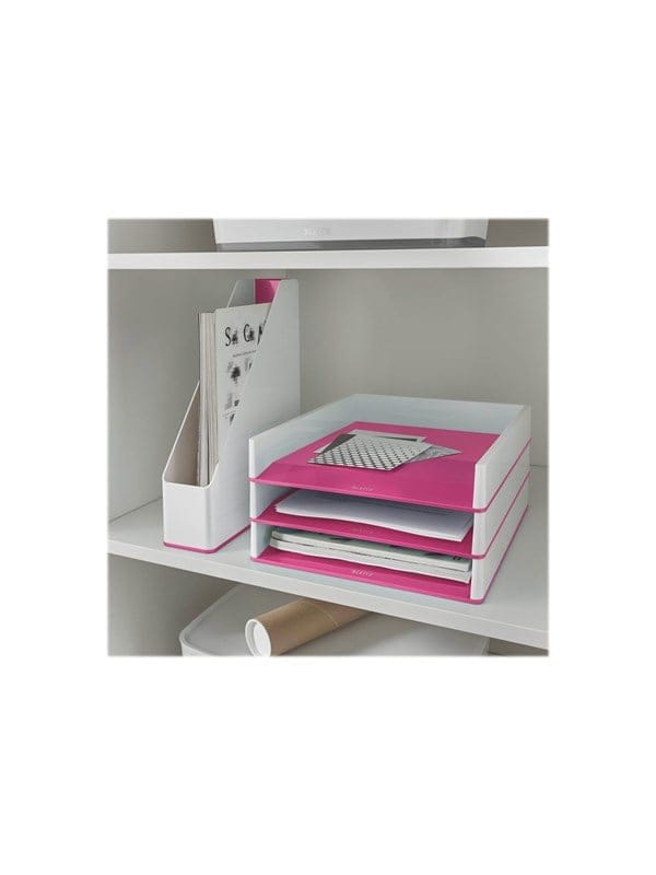 Leitz WOW Briefkorb Duo Colour Pink