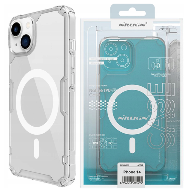 Nillkin Magnetic Case Nature TPU Pro for Apple iPhone 14 Plus (White)