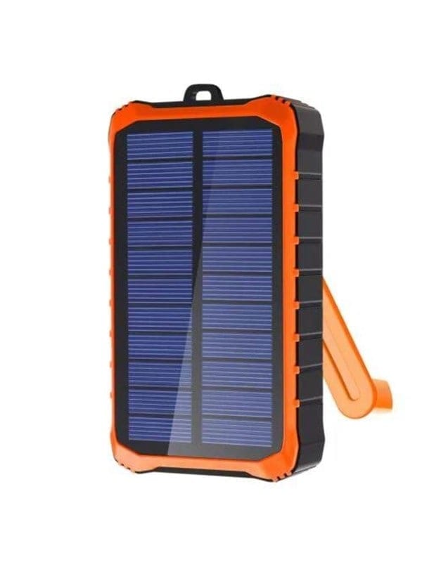 4smarts Prepper solar power bank - Li-pol - 10.5 Watt Powerbank (Akku) - Orange - 12000 mAh