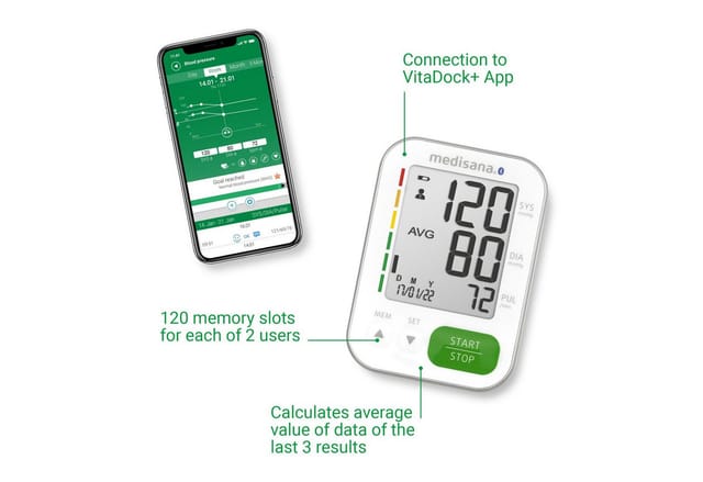 MEDISANA Blutdruckmessgerät BU 570 Connect - White