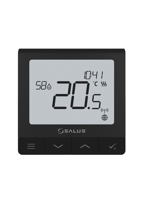 Salus Roomthermostat Quantum SQ610BRF black