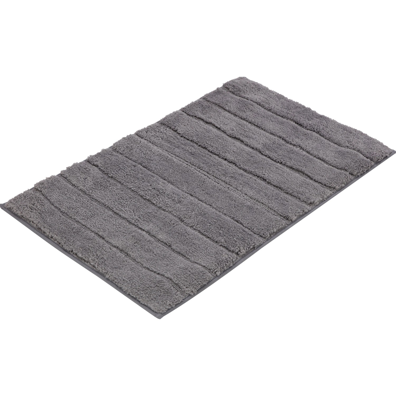 Badteppich 50 cm x 80 cm Dunkelgrau