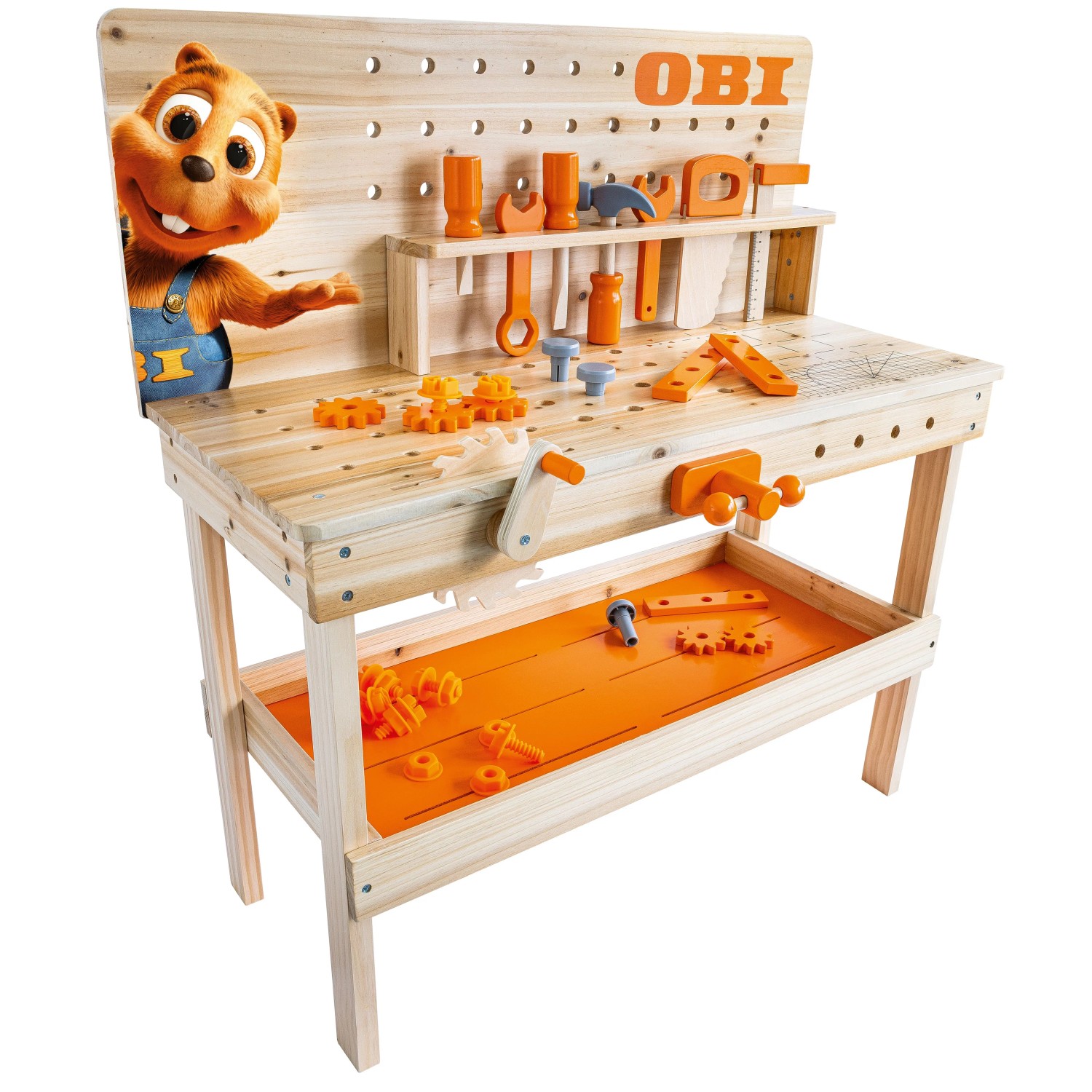 OBI Kinderwerkbank 72 cm x 31 cm x 78 cm