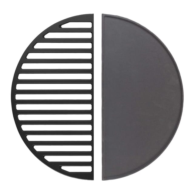 Wiltec 2X Gusseisen Grillrost Und Grillplatte Grill Rost Grillzubehör Bbq Gussrost