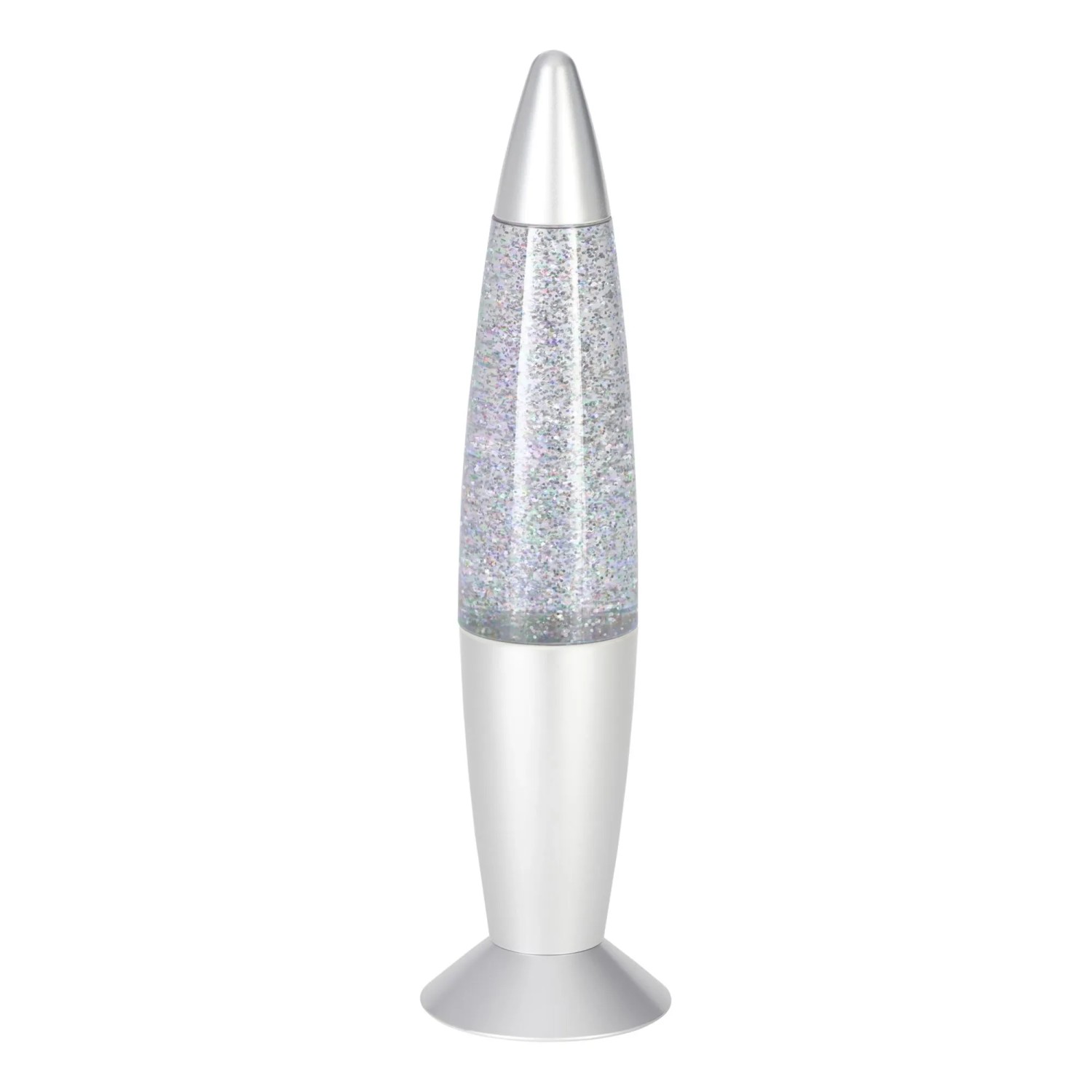 Eglo LED Tischleuchte Glitter Silber Ø 8,5 cm RGB