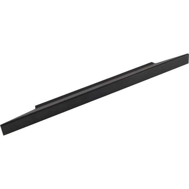 Furnipart Möbelgriff Facet La 160 mm Breite 284 mm Aluminium Schwarz Matt