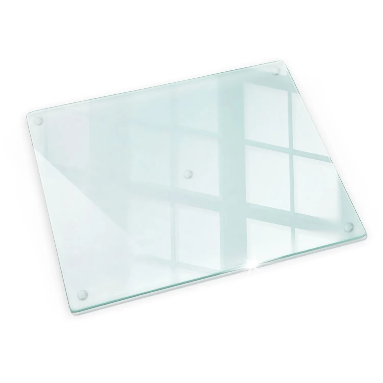 Wallfluent Kochfeld Schutzplatte Aus Transparentem Glas 52x40 cm Herdplattenabdeckung Schutz Für Induktionskochfeld
