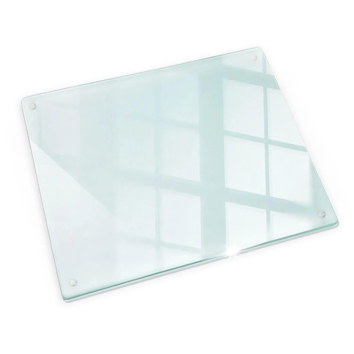 Wallfluent Herdabdeckung Transparent 60x52 cm Herdabdeckplatte Glas Kochfeld Abdeckung Schutz Für Induktionskochfeld