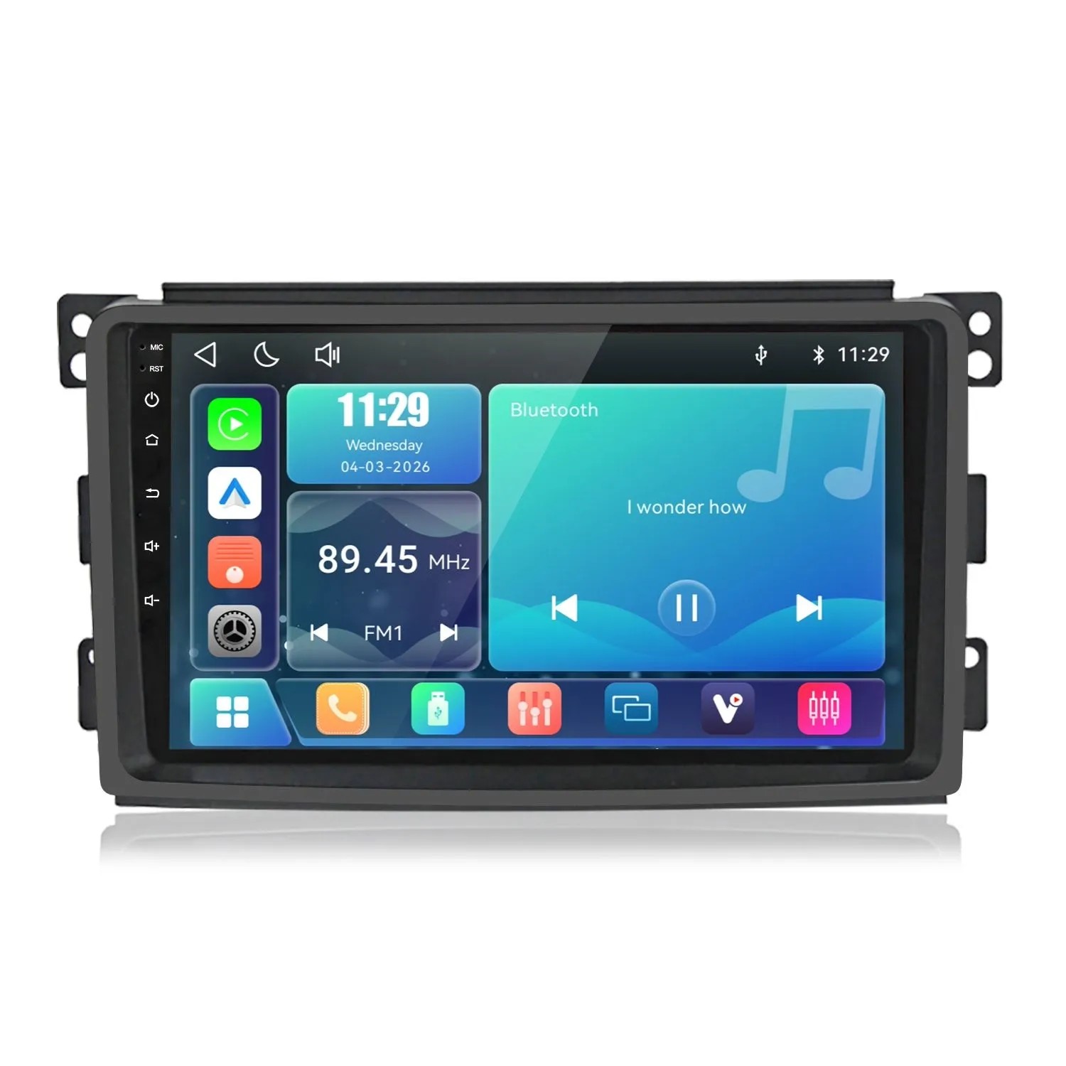 Junsun Autoradio Für Benz Smart Fortwo 2005-2010 Linux