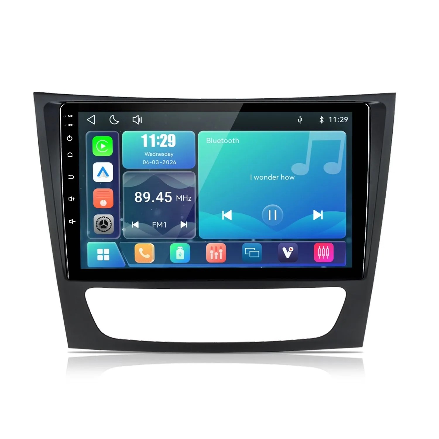 Junsun Autoradio Für Mercedes-Benz W211 Carplay Linux