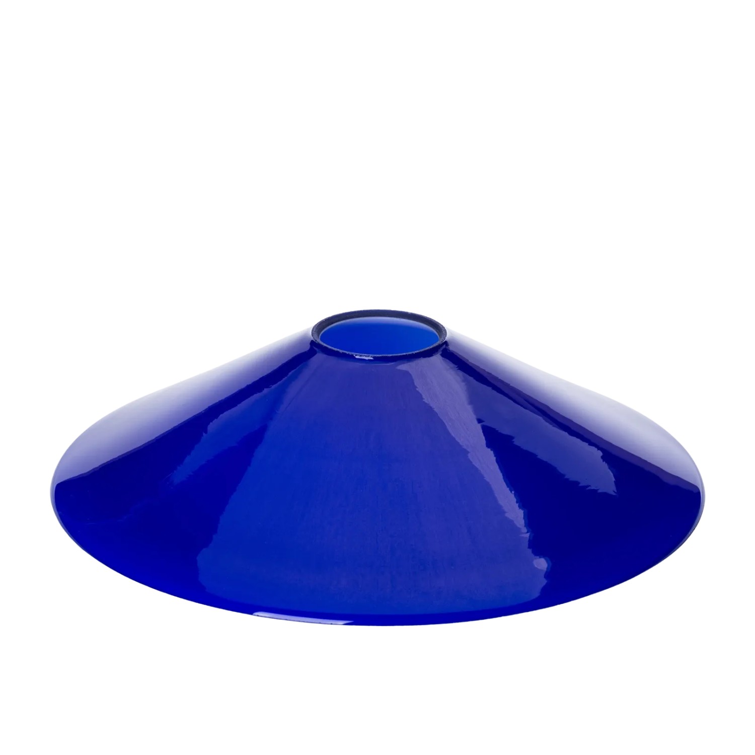 Orion Lightstyle Schusterschirm Glas Kobaltblau Ø 25 cm E27 Ersatzschirm