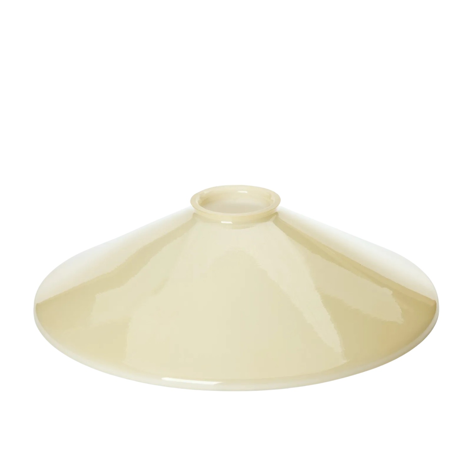 Orion Lightstyle Schusterschirm Glas Champagne Glänzend Ø 25 cm E27 Ersatzschirm