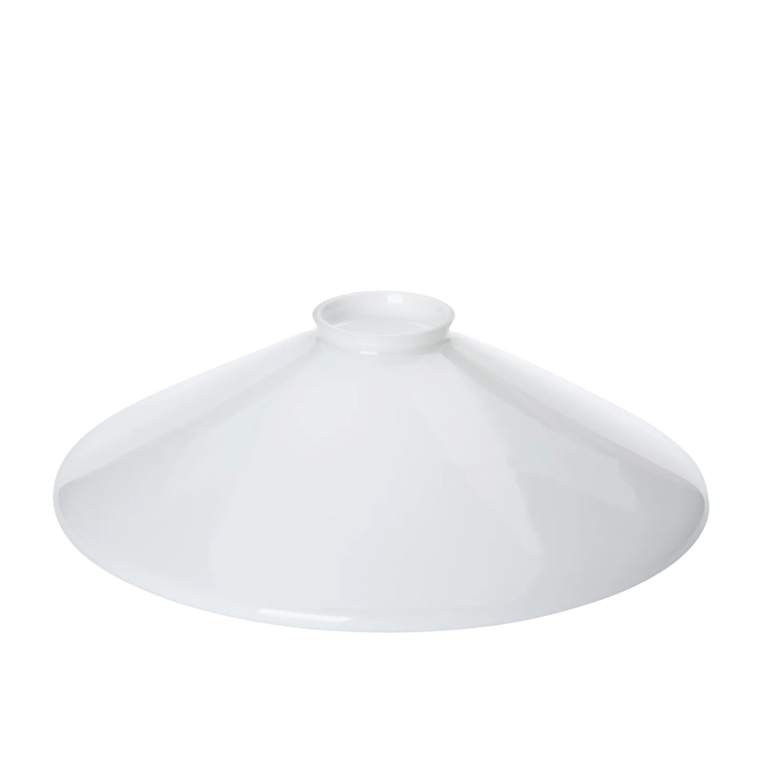 Orion Lightstyle Schusterschirm Glas Opal Glänzend Ø 25 cm E27 Ersatzschirm