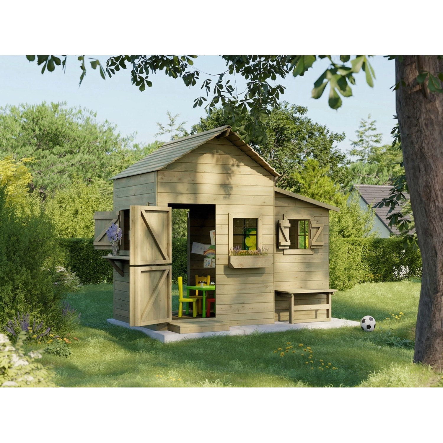Prestige Garden Spielhaus Butterfly KDI