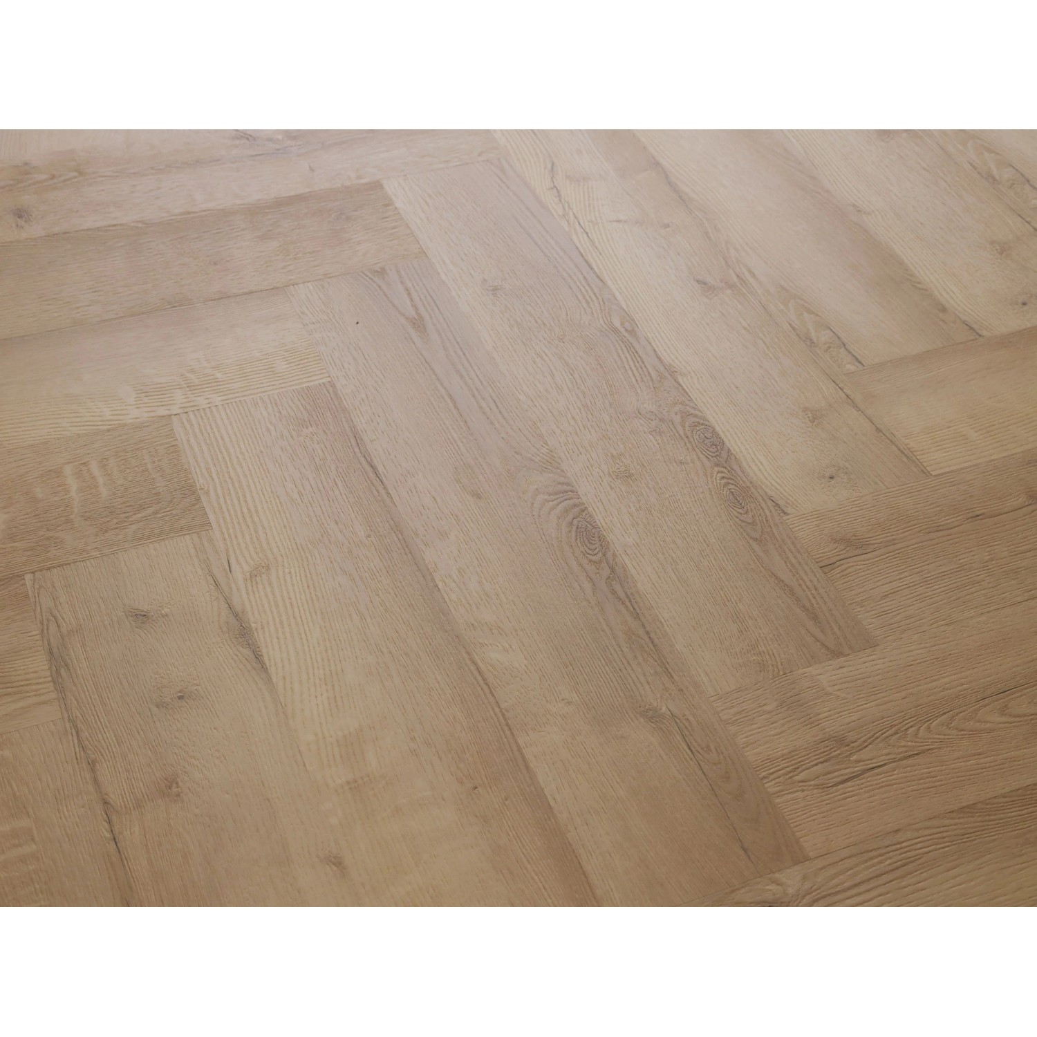 BASICfloor Vinylboden Heringbone Eiche Harmonisch Fischgrät