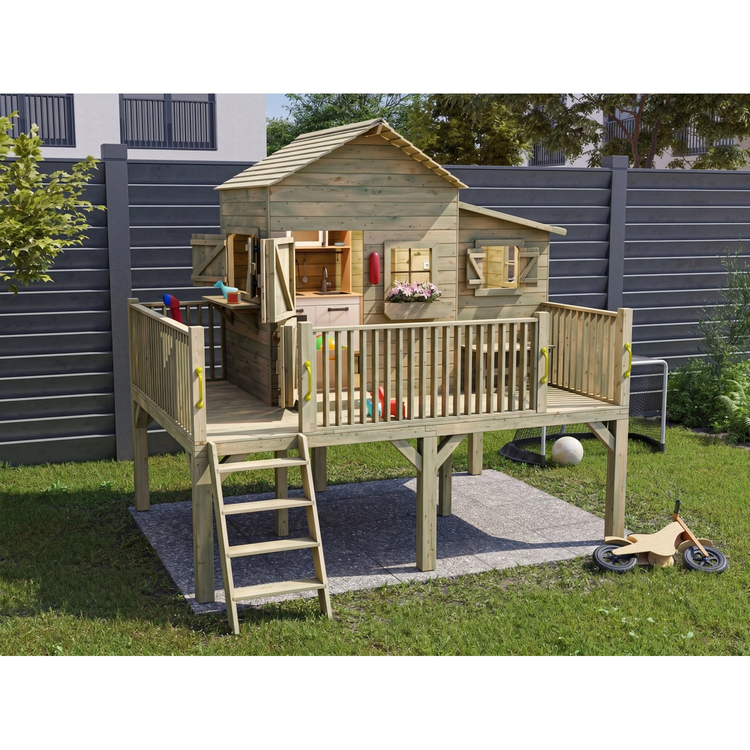 Prestige Garden Spielhaus Butterfly KDI XL