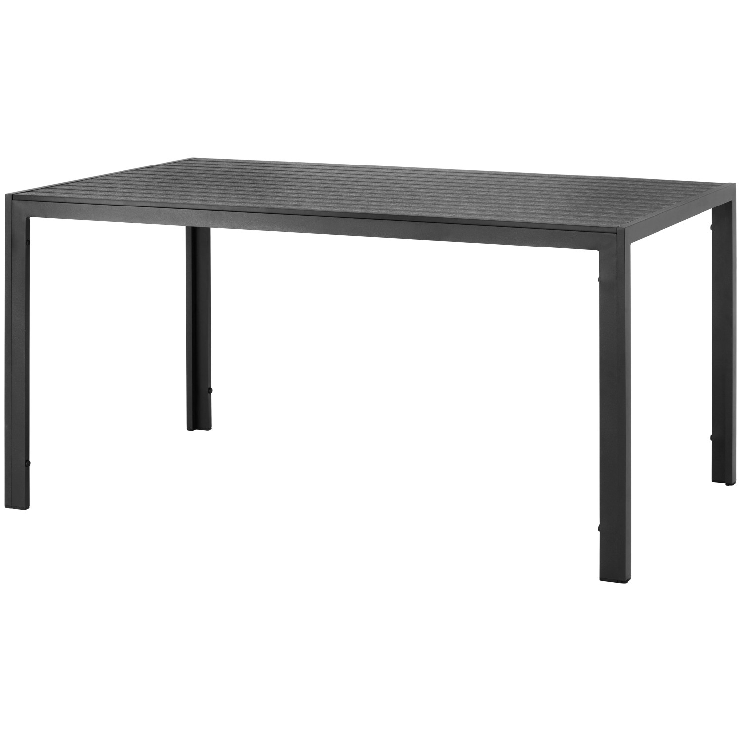 Modern Living Gartentisch Florian in Schwarz
