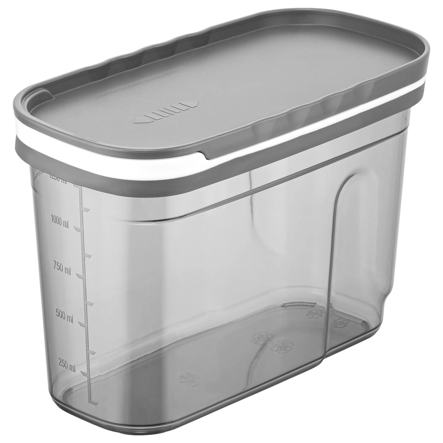 Mömax Schüttdose Blacky in Anthrazit ca. 1,2L