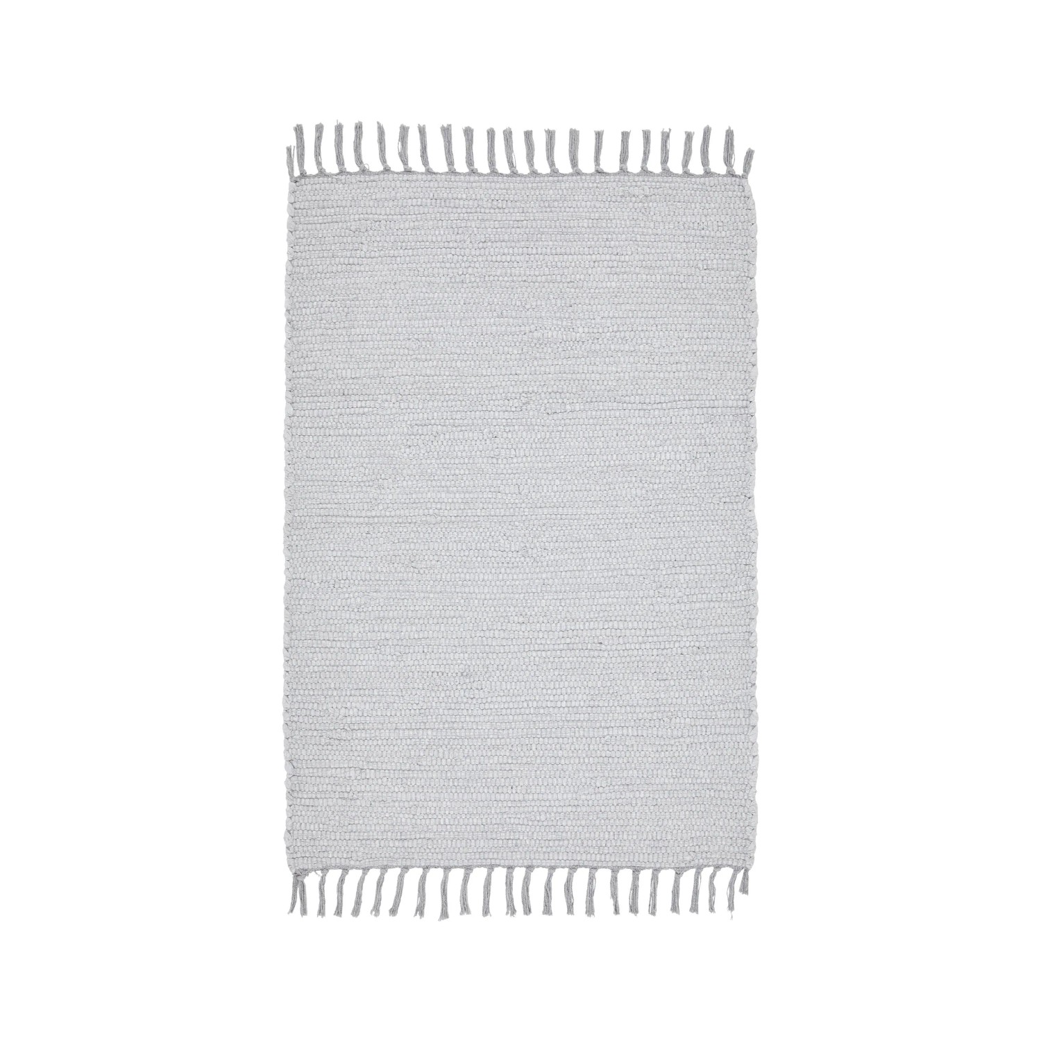Mömax Fleckerlteppich Julia 2 in Silber/Grau ca. 70x130cm