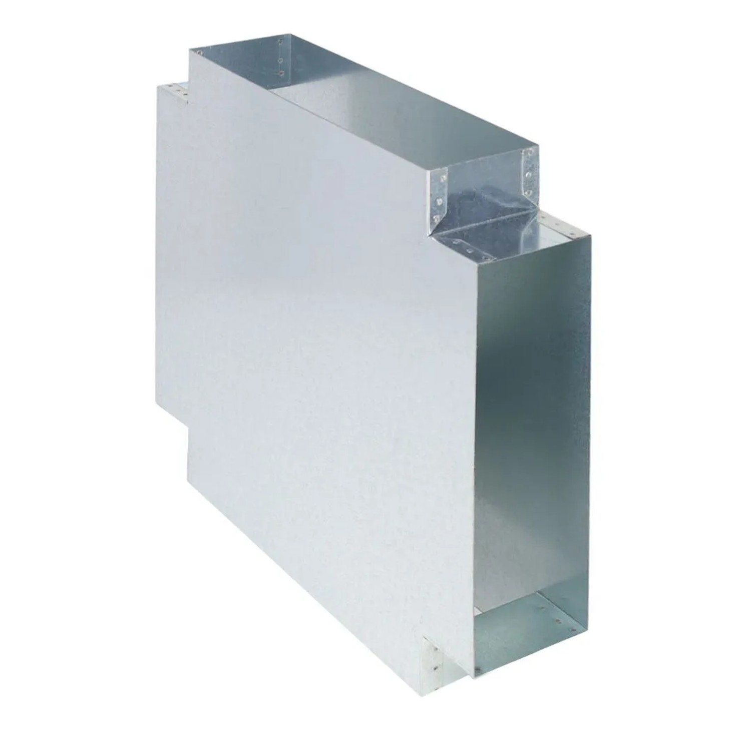 Subtiel Flachkanal Doppel-T-Stück 90° 300 x 90 mm