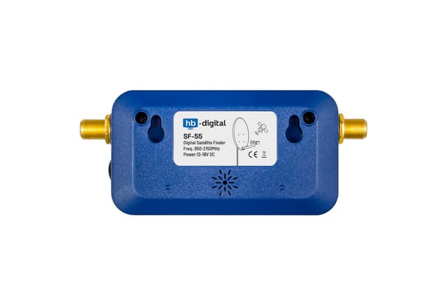 hb-digital Satfinder Digital SF-55 LCD Display Blau