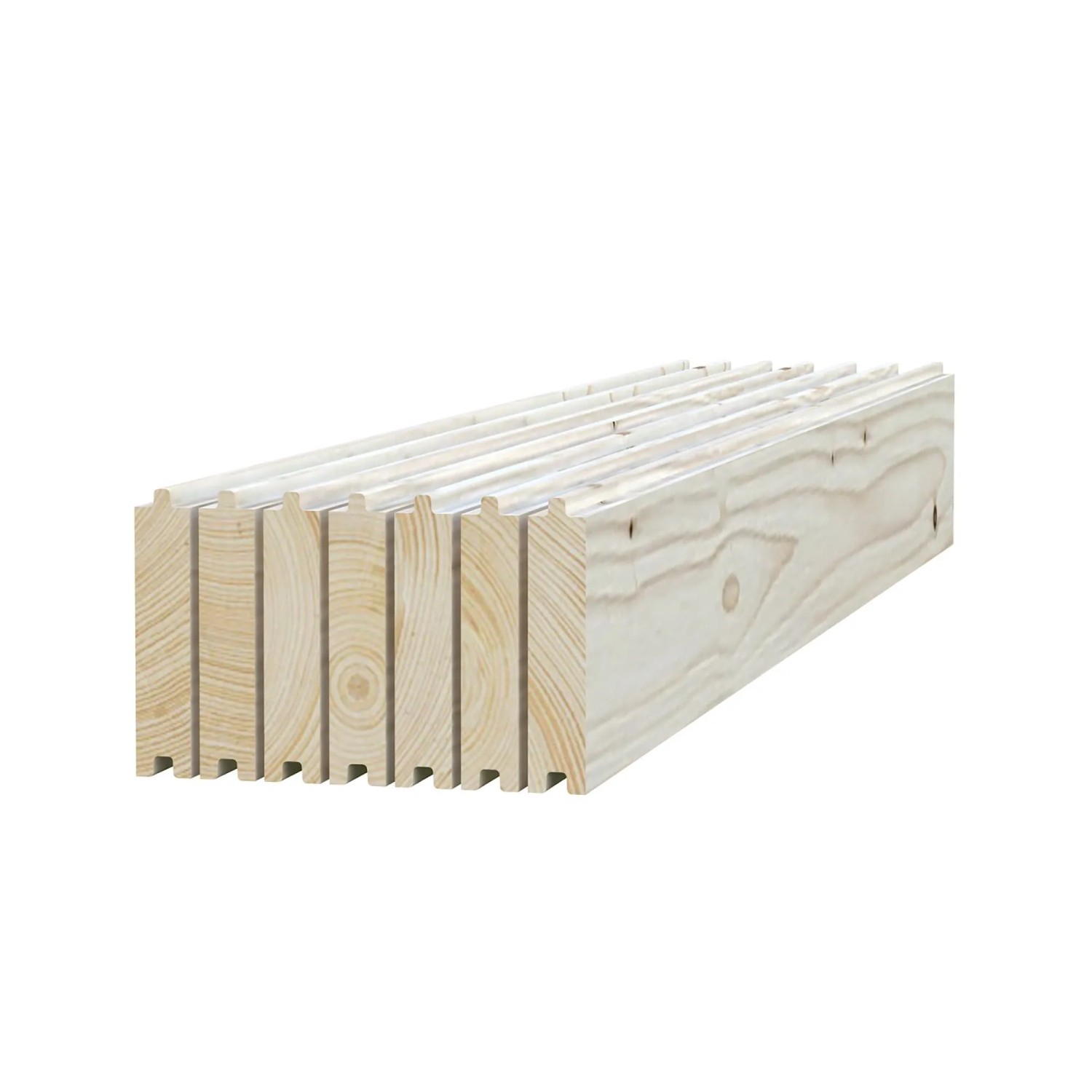 Palmako Fußboden für Marktstand Stella Unbehandelt Natur 323 cm x 259 cm
