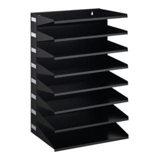 Durable Sortierreck 8-tlg. Schwarz